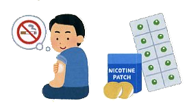 禁煙と体重マネジメント　イラスト